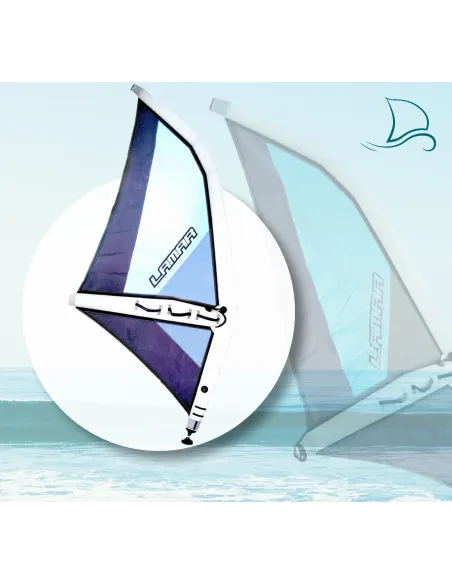 Deska SUP do Pływania Dmuchana Żagiel Wiosło Pompka Lamar 290 Windsurfing