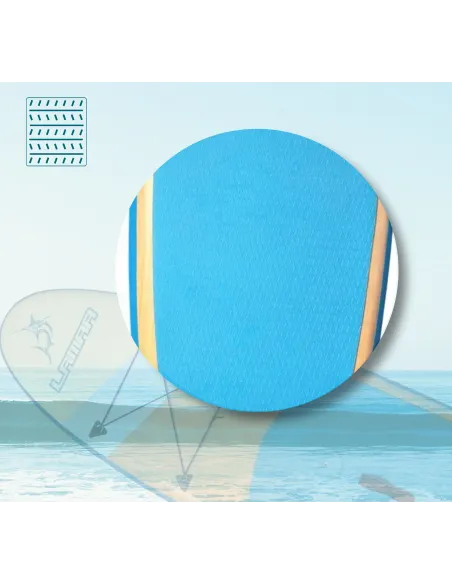 Deska SUP do Pływania Dmuchana Żagiel Wiosło Pompka Lamar 290 Windsurfing