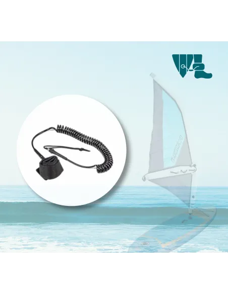 Deska SUP do Pływania Dmuchana Żagiel Wiosło Pompka Lamar 290 Windsurfing