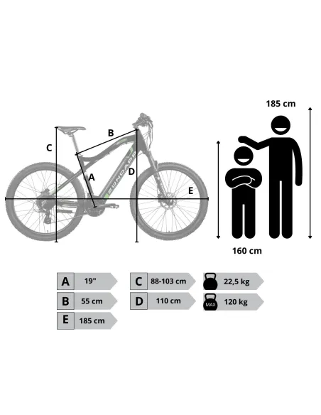 Elektryczny Rower Górski 27,5 MTB Damski Męski Aluminiowy Wspomaganie Góral
