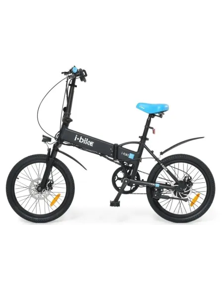 Rower Elektryczny Męski Damski Składany 20" Alu Tarcze Składak Oświetlenie