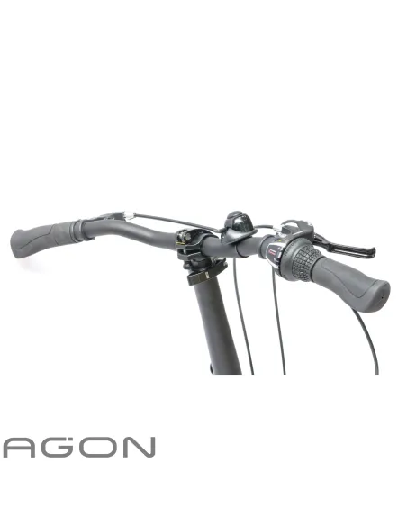 Rower Damski Męski Składany 20" SHIMANO Składak Bagażnik Oświetlenie Dynamo