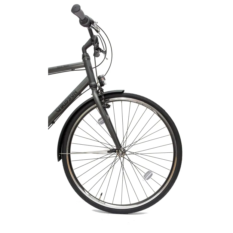 Rower Męski Miejski Koła 28" Bagażnik Błotniki Oświetlenie Lekki SHIMANO