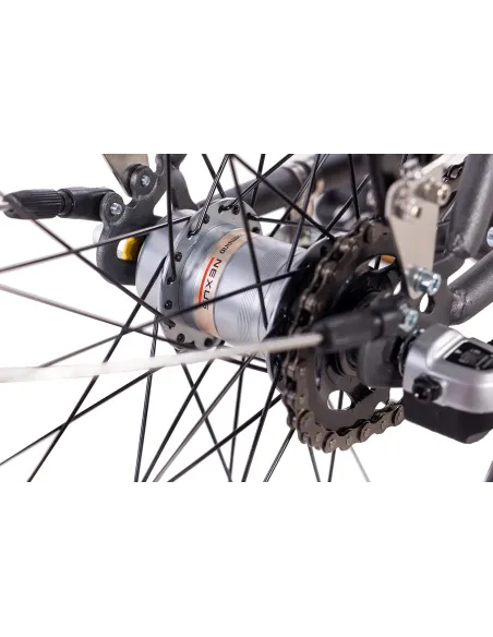 Rower Damski Miejski 28" SHIMANO Nexus Bagażnik Oświetlenie Błotniki Kontra