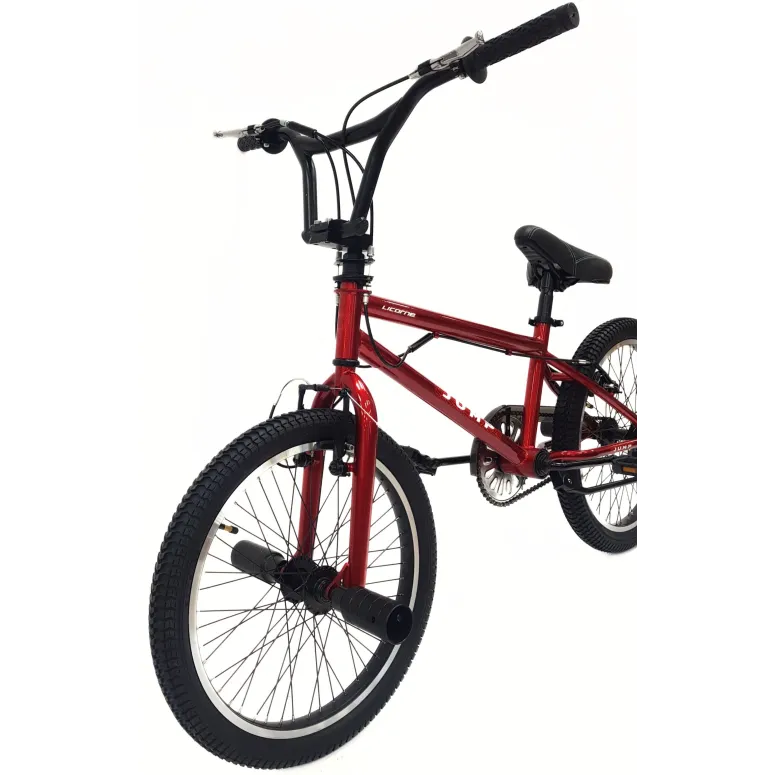 Rower BMX 20 Stalowy Młodzieżowy Kierownica 360° Pegi Skatepark Do Trików