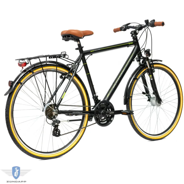 Rower Męski Trekkingowy 28" Aluminium SHIMANO Amortyzacja Bagażnik Światła