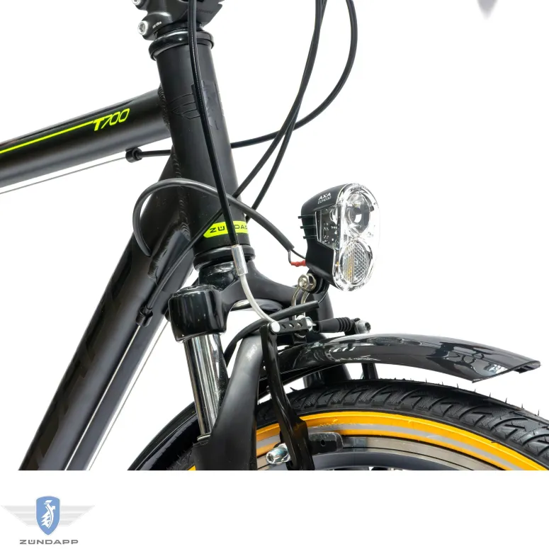 Rower Męski Trekkingowy 28" Aluminium SHIMANO Amortyzacja Bagażnik Światła