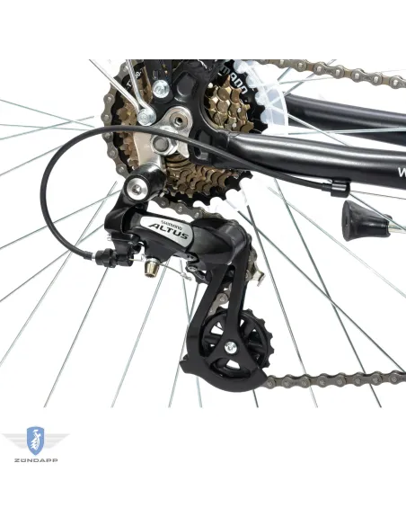 Rower Męski Trekkingowy 28" Aluminium SHIMANO Amortyzacja Bagażnik Światła