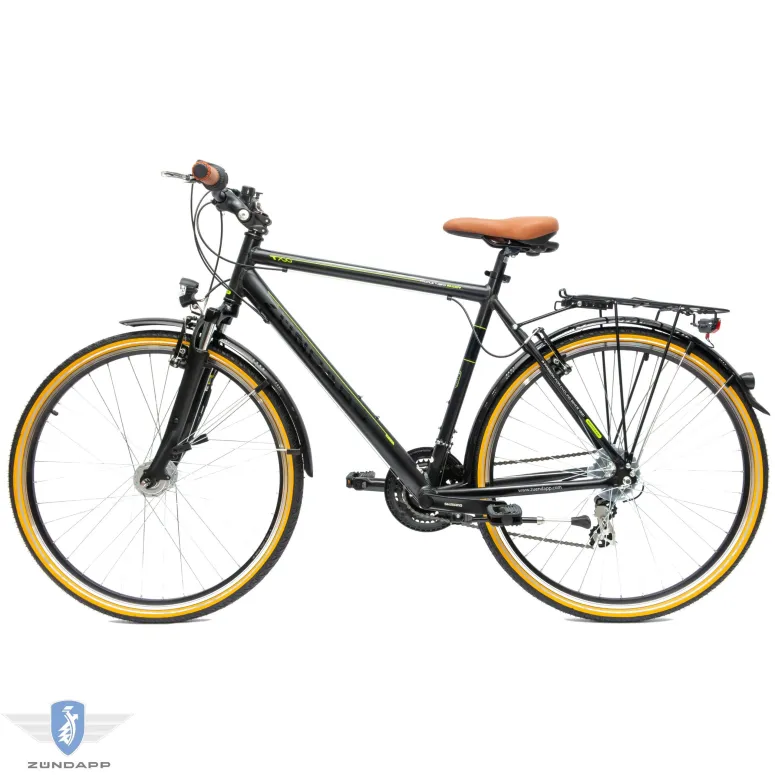 Rower Męski Trekkingowy 28" Aluminium SHIMANO Amortyzacja Bagażnik Światła