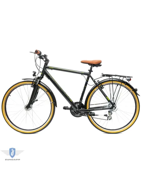 Rower Męski Trekkingowy 28" Aluminium SHIMANO Amortyzacja Bagażnik Światła