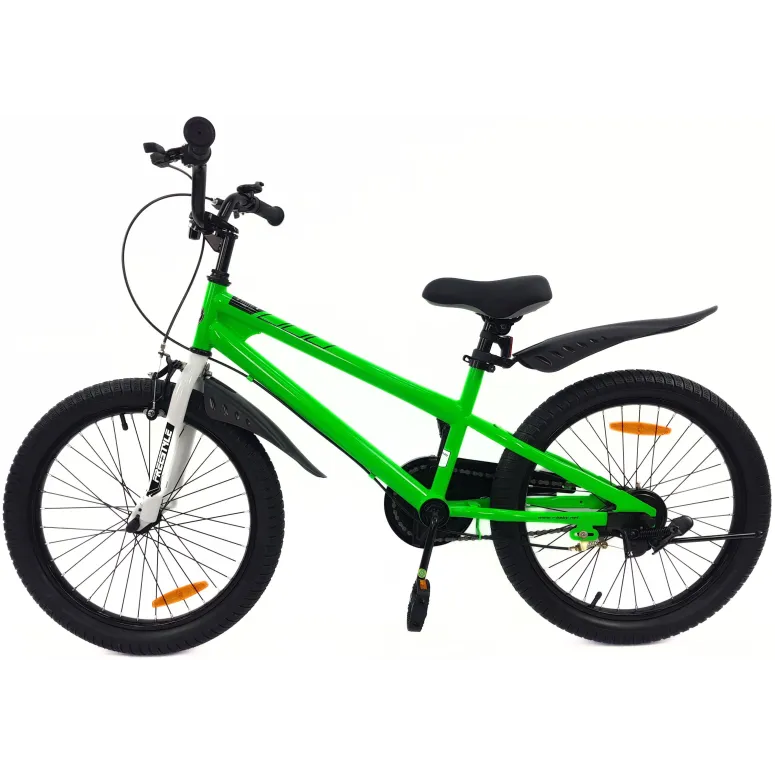 Rower Dziecięcy Koła 20" Chłopięcy Błotniki Stopka Dzwonek Osłona Odblaski