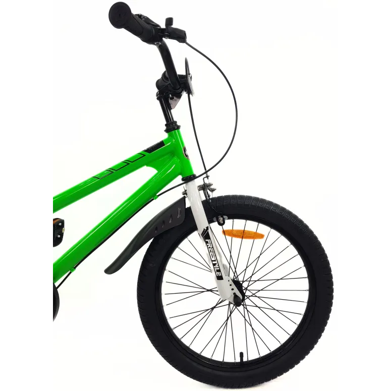 Rower Dziecięcy 20 Stal U-Brake Błotniki Dzwonek Stopka Odblaski Osłona