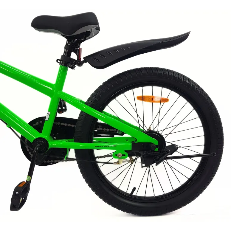 Rower Dziecięcy 20 Stal U-Brake Błotniki Dzwonek Stopka Odblaski Osłona