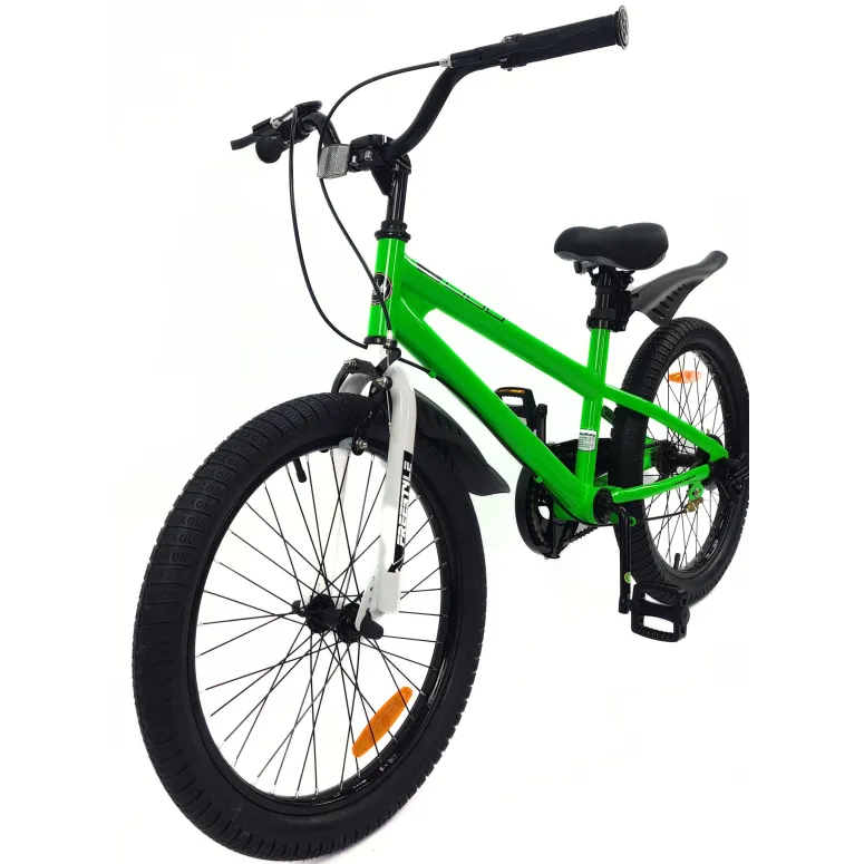 Rower Dziecięcy 20 Stal U-Brake Błotniki Dzwonek Stopka Odblaski Osłona