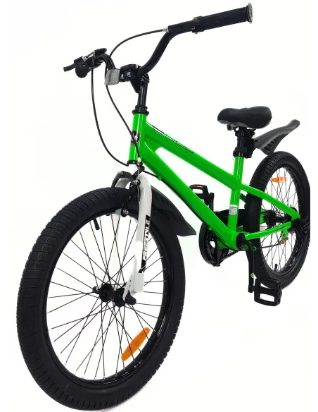 Rower Dziecięcy Koła 20" Chłopięcy Błotniki Stopka Dzwonek Osłona Odblaski