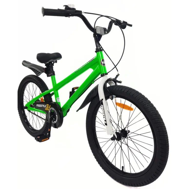 Rower Dziecięcy 20 Stal U-Brake Błotniki Dzwonek Stopka Odblaski Osłona