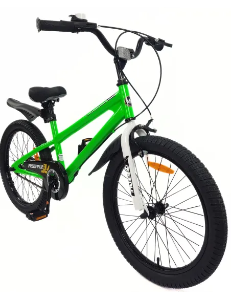 Rower Dziecięcy Koła 20" Chłopięcy Błotniki Stopka Dzwonek Osłona Odblaski