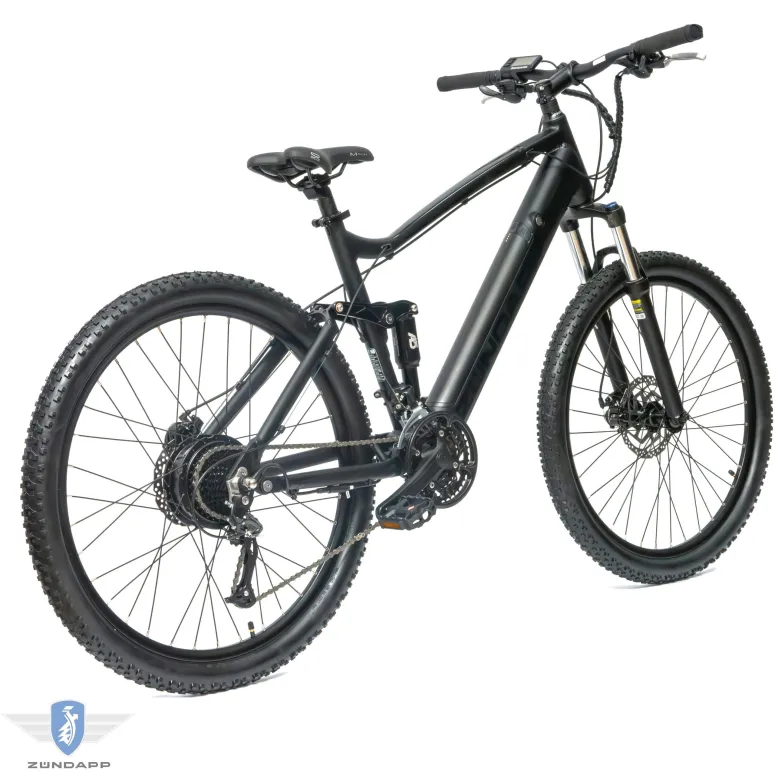Rower Elektryczny Męski Górski 27,5" SHIMANO Tarcze 250 W LCD MTB Rapidfire