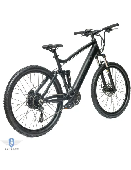 Rower Elektryczny Męski Górski 27,5" SHIMANO Tarcze 250 W LCD MTB Rapidfire