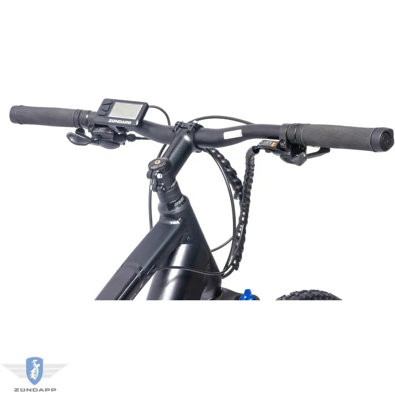Rower Elektryczny Męski Górski 27,5" SHIMANO Tarcze 250 W LCD MTB Rapidfire