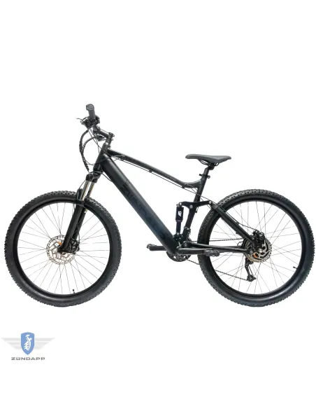 Rower Elektryczny Męski Górski 27,5" SHIMANO Tarcze 250 W LCD MTB Rapidfire