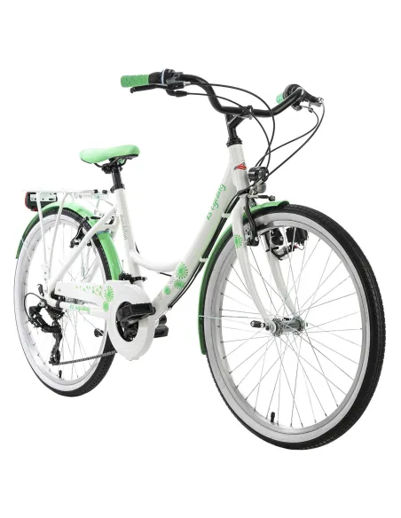 Rower Dziewczęcy 24 Miejski Dziecięcy Światła Alu - 9