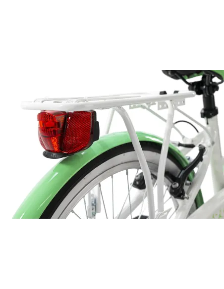 Rower Dziewczęcy 24 Miejski Dziecięcy Światła Alu - 6