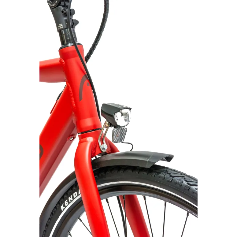 Rower Elektryczny Męski Trekkingowy 28 HEAD 250W Bafang Hydraulika Lekki