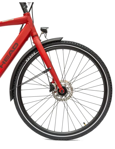 Rower Elektryczny Męski Trekkingowy 28 HEAD 250W Bafang Hydraulika Lekki