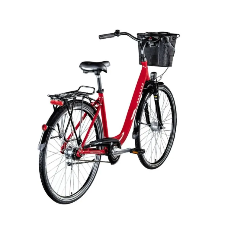 Rower Damski Miejski 28 SHIMANO Nexus Amortyzacja Błotniki Stopka Światła