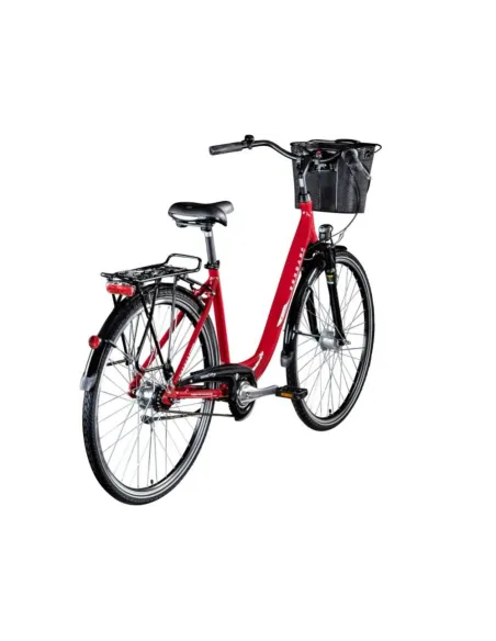 Rower Damski Miejski 28 SHIMANO Nexus Amortyzacja Błotniki Stopka Światła