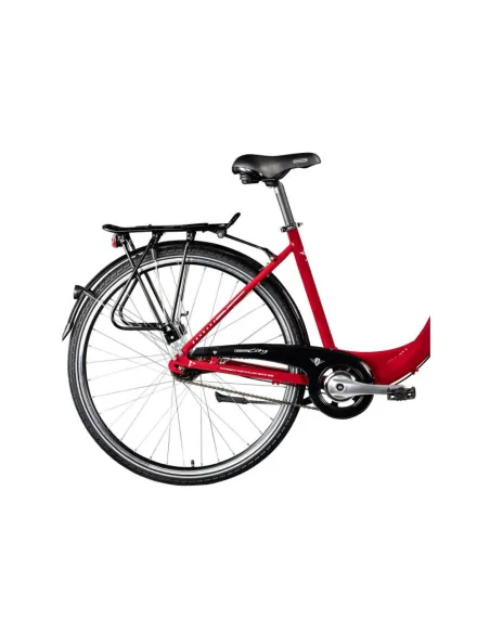 Rower Damski Miejski 28 SHIMANO Nexus Amortyzacja Błotniki Stopka Światła