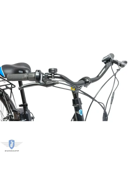 Rower Elektryczny Damski Miejski 26" SHIMANO 250 W LED Bagażnik Oświetlenie