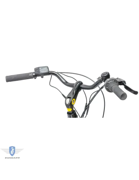 Rower Elektryczny Damski Miejski 26" SHIMANO 250 W LED Bagażnik Oświetlenie