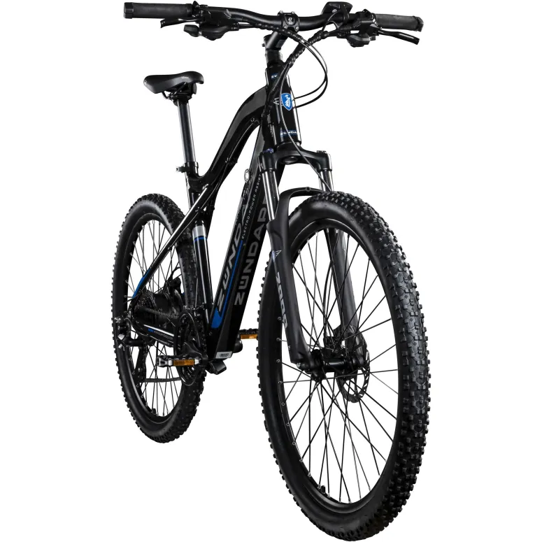 Rower Elektryczny Męski Damski Górski 27,5 MTB SHIMANO Amortyzacja 250 W