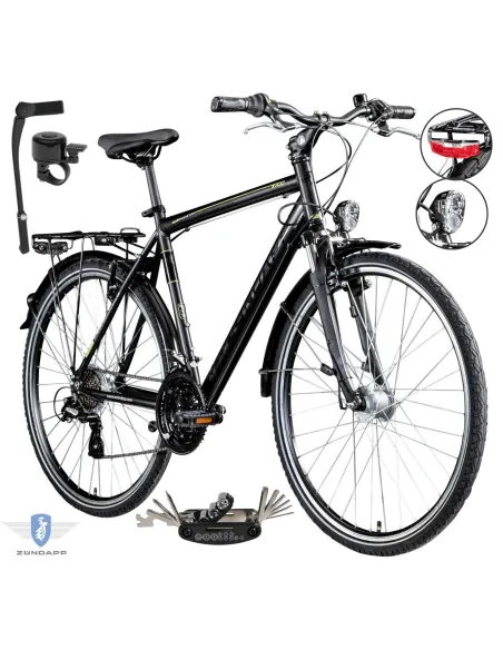 Rower Męski Trekkingowy 28 SHIMANO Altus Amortyzacja Aluminium Błotniki