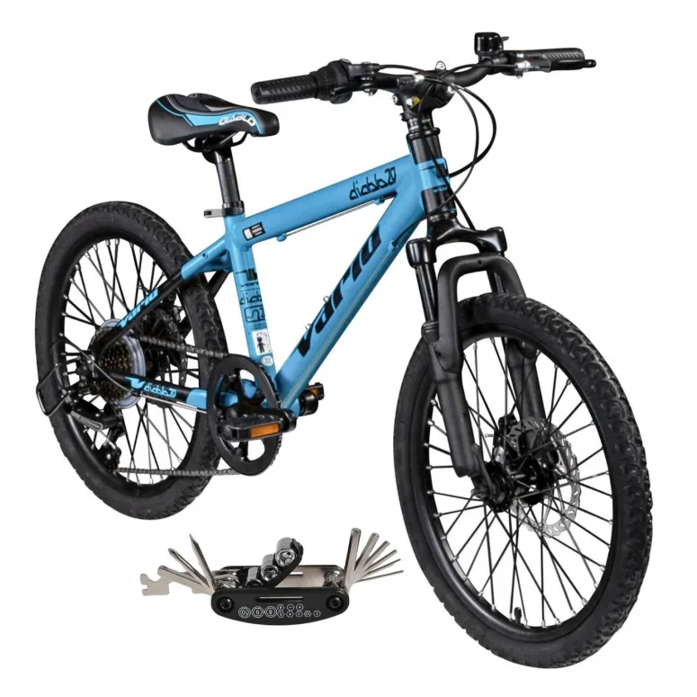 Rower Dziecięcy 20" Alu tarcze Tourney Revo 6-biegów Światła Odblaski Lekki