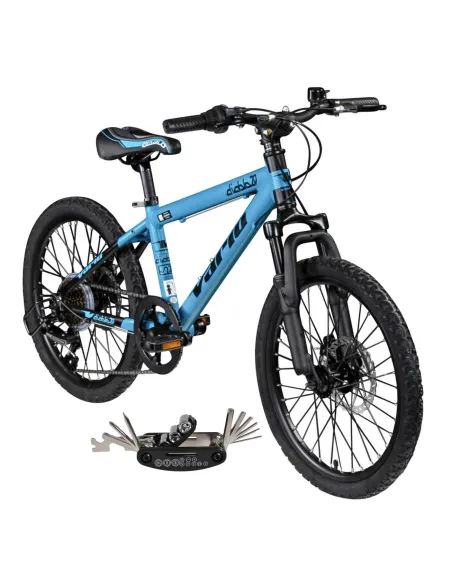 Rower Dziecięcy 20" Alu tarcze Tourney Revo 6-biegów Światła Odblaski Lekki