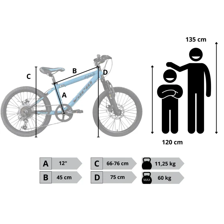 Rower Dziecięcy 20" Alu tarcze Tourney Revo 6-biegów Światła Odblaski Lekki