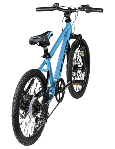 Rower Dziecięcy 20" Alu tarcze Tourney Revo 6-biegów Światła Odblaski Lekki