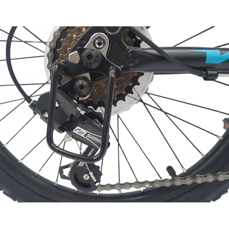 Rower Dziecięcy 20" Alu tarcze Tourney Revo 6-biegów Światła Odblaski Lekki