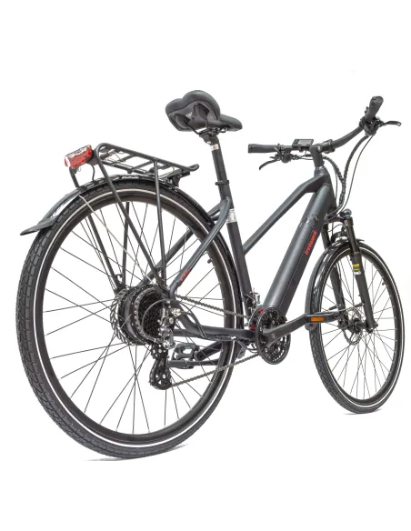 Rower Elektryczny Damski Trekkingowy Koła 28" Shimano 250W Amory Hydraulika