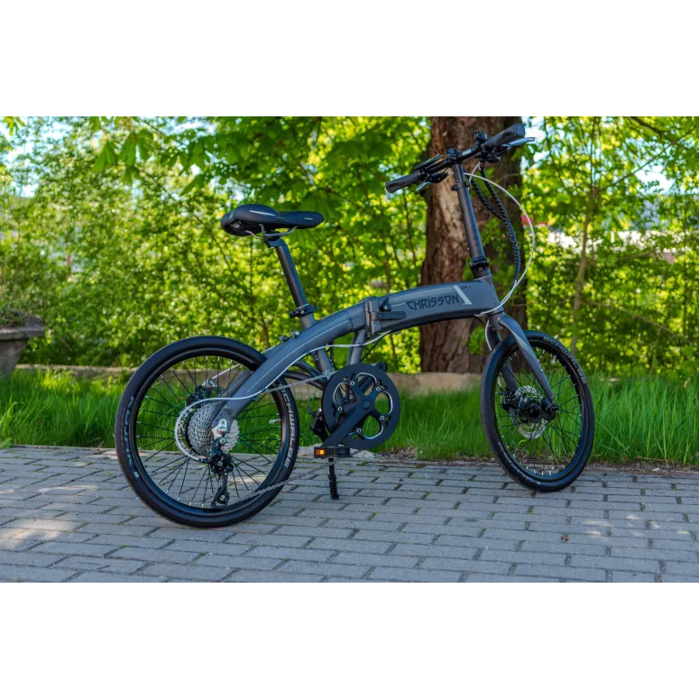 Rower Elektryczny Składany Koła 20" Męski Damski Składak 250 W ALU SHIMANO