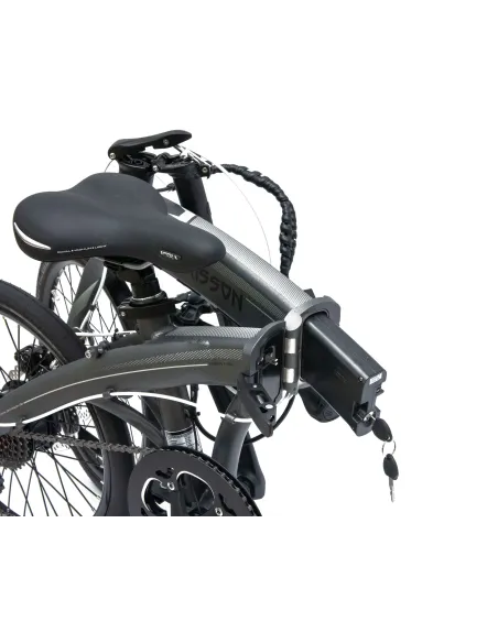 Rower Elektryczny Składany Koła 20" Męski Damski Składak 250 W ALU SHIMANO