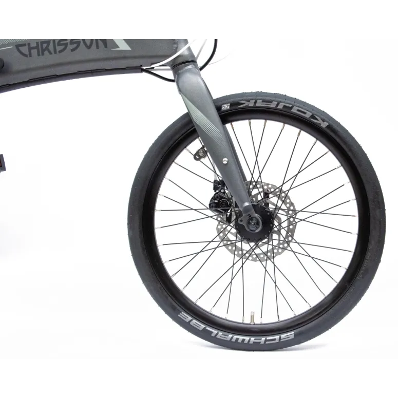 Rower Elektryczny Składany Koła 20" Męski Damski Składak 250 W ALU SHIMANO