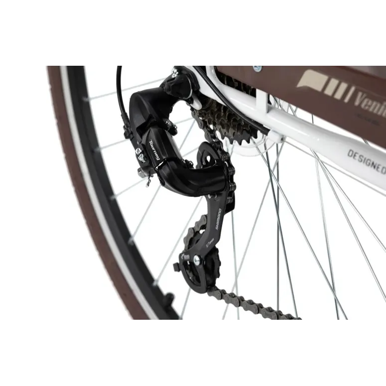 Rower Trekkingowy Męski 28 Retro Prosta Kierownica - 5