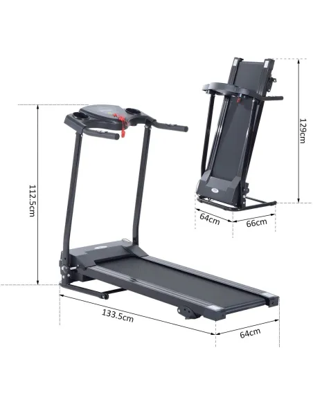 Bieżnia Elektryczna Homcom A90-031 Składana 10km/h