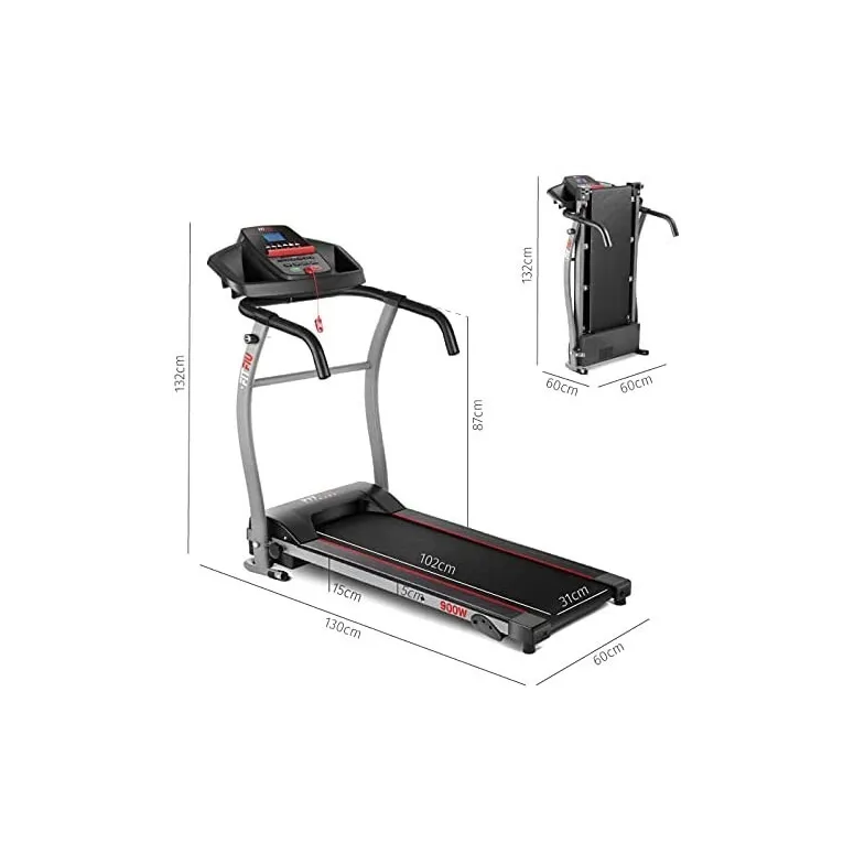 Bieżnia FITFIU Fitness MC-100 900W 10km/h Składana