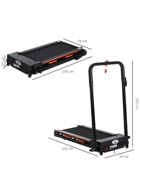 Bieżnia Elektryczna HomCom A90-131 Składana 6km/h