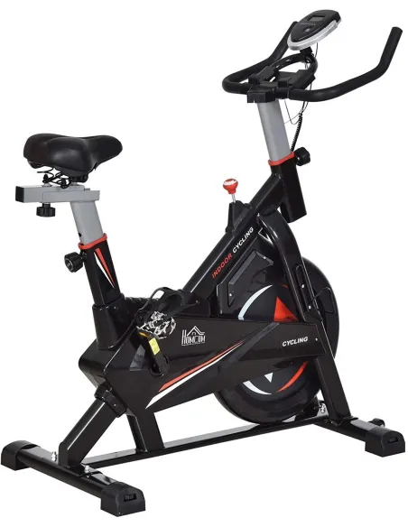 Rower Stacjonarny HomCom A90-200 Spinningowy LCD